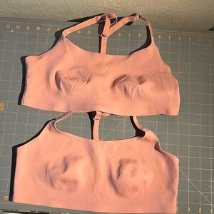 Auden unlined racer back bralette‎ adjustable straps size L bundle